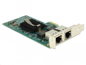 DeLock 89944 2 portos Gigabit hálózati PCIe kártya